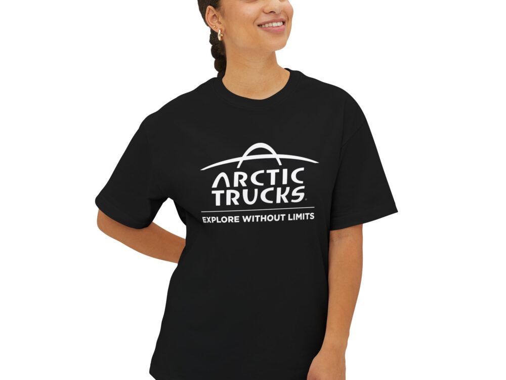 Arctic Trucks white logo tee